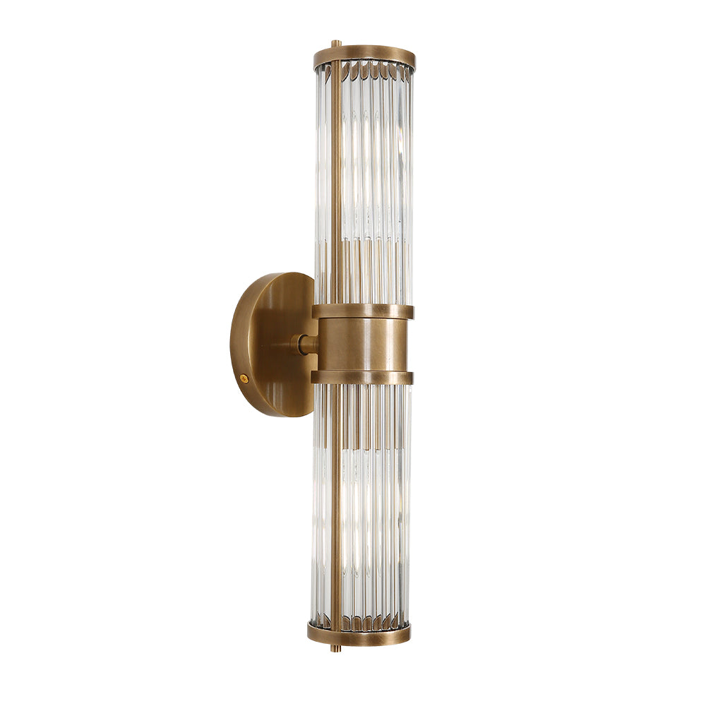 Retro Crystal Bedside Bathroom Wall Lamp