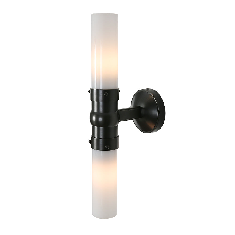Riveted Vintage Steam Ironwork Bedside Bathroom Wall Lamp