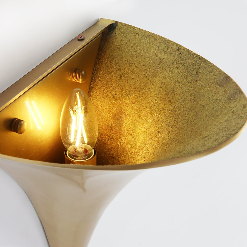 TerraLume Art Copper Wall Light