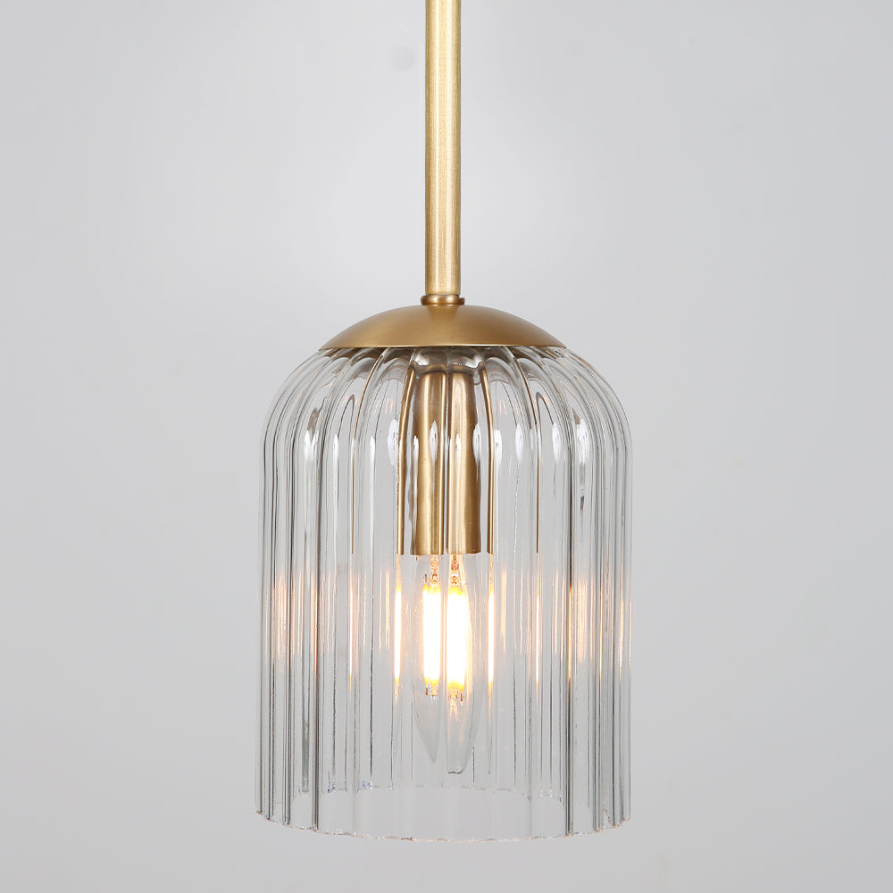 Kingsley Single-Light Brass Pendant
