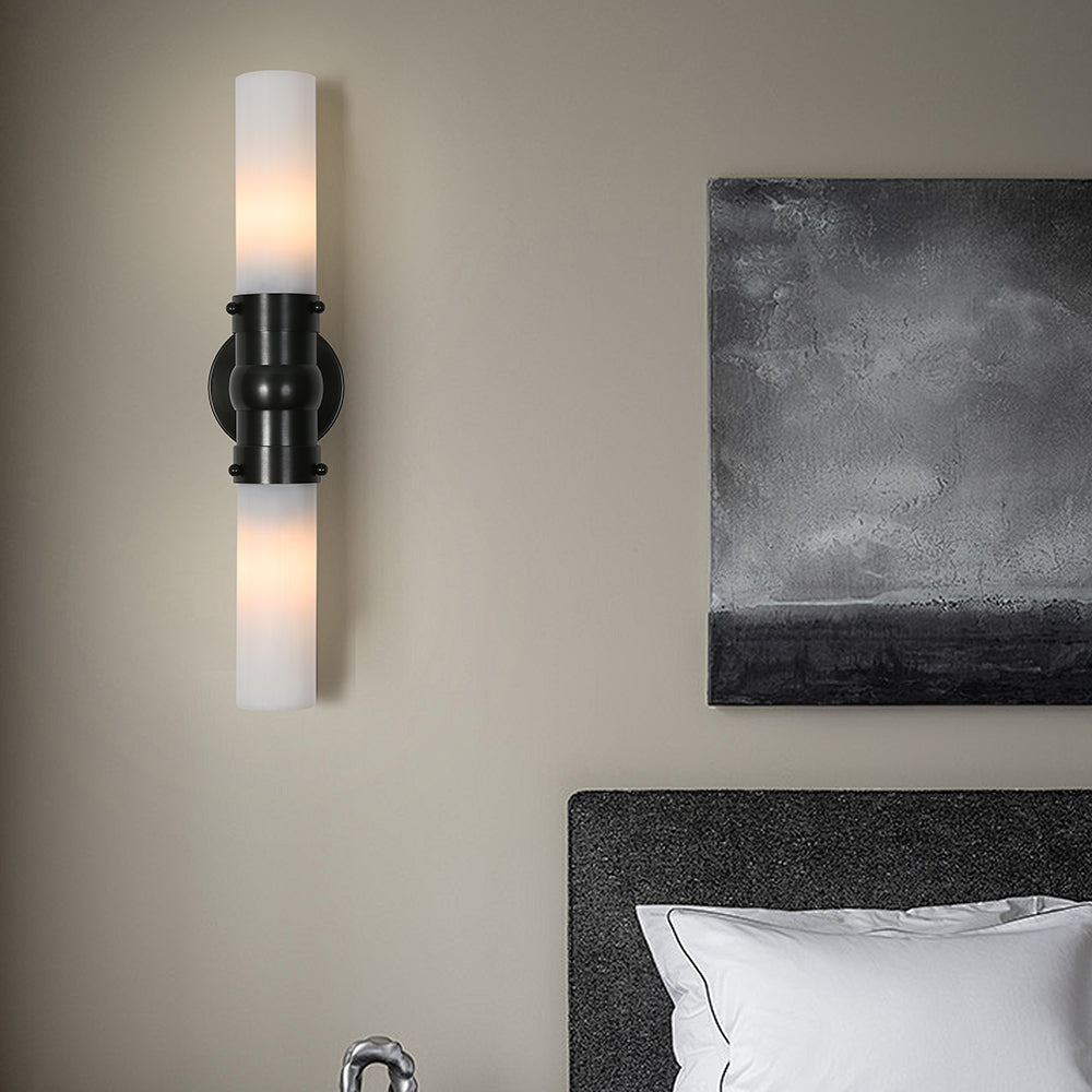 Riveted Vintage Steam Ironwork Bedside Bathroom Wall Lamp