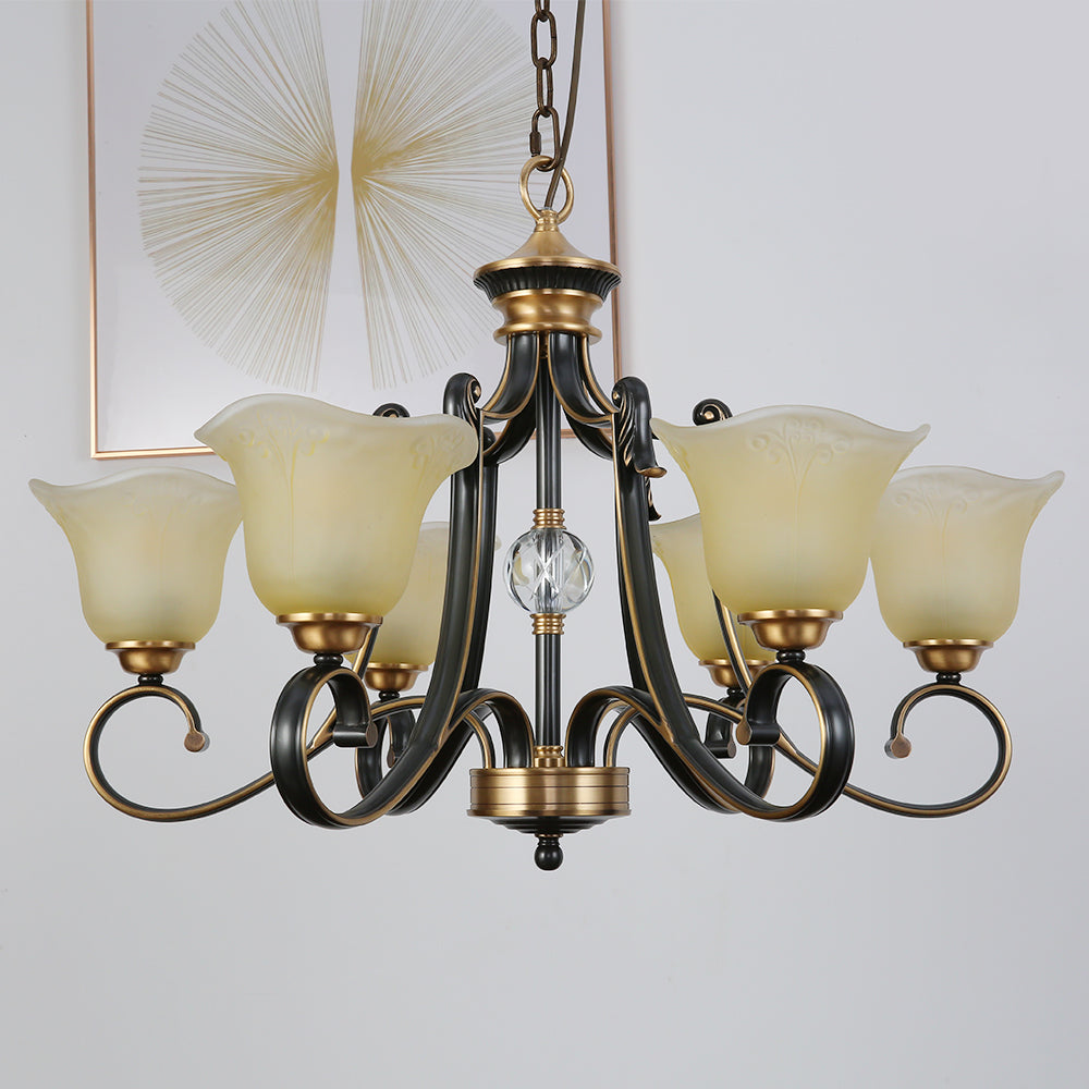 Rhea Classic Crystal Chandelier