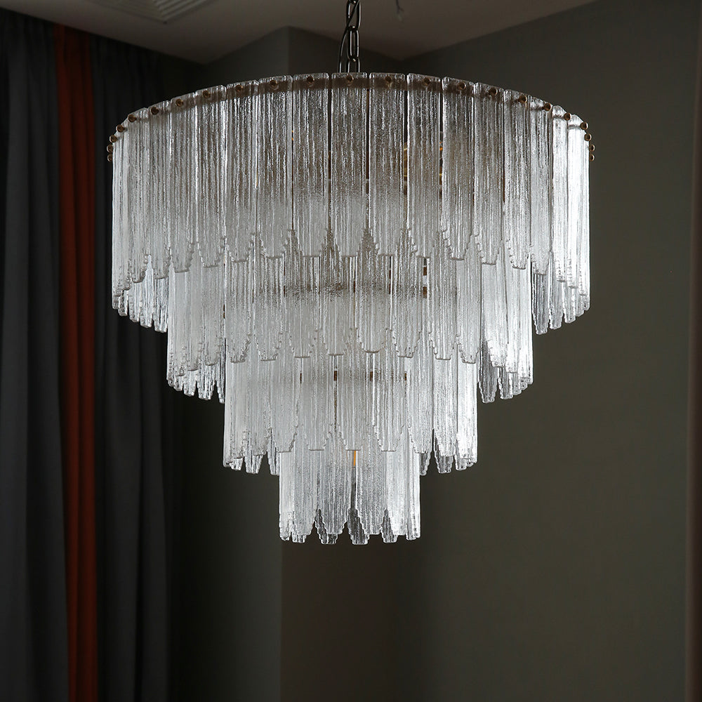 Vesper Crystal Cascade Chandelier