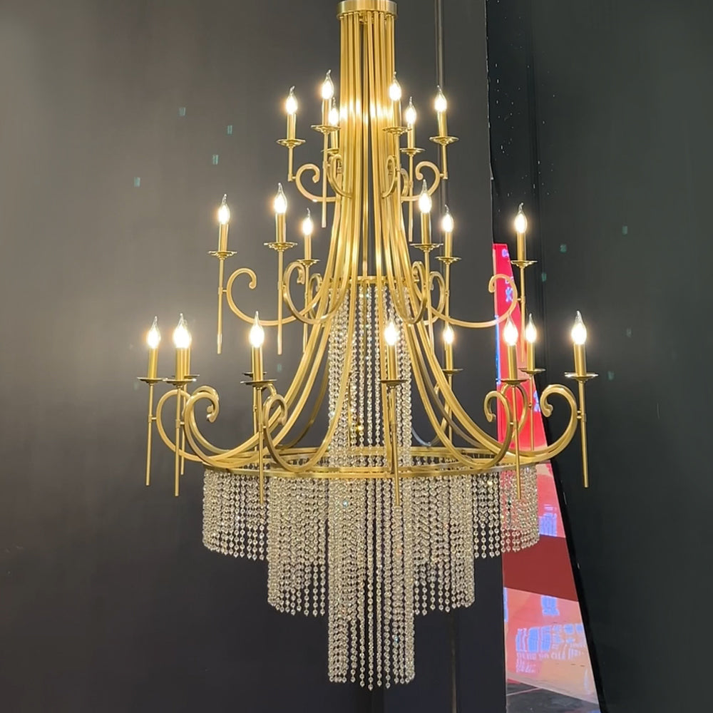 Fitzgerald Classic Crystal Chandelier