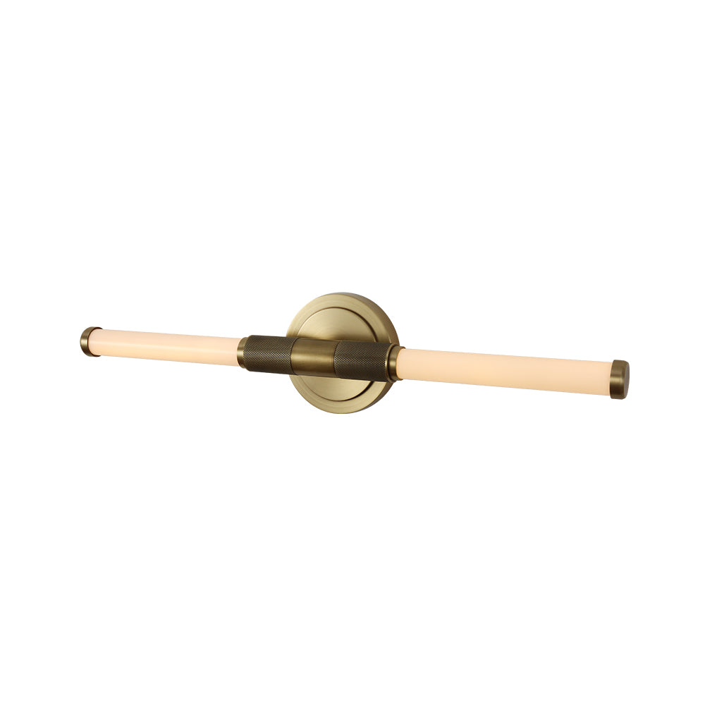 Brass tube lamp bathroom wall lamp