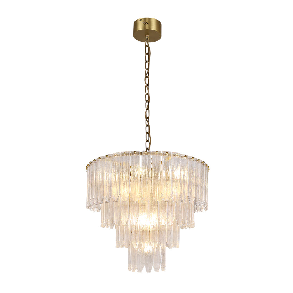 Vesper Crystal Cascade Chandelier