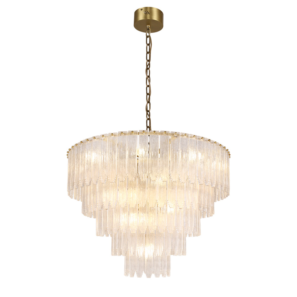 Vesper Crystal Cascade Chandelier