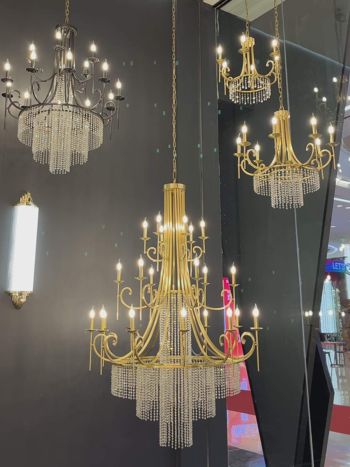 Fitzgerald Classic Crystal Chandelier